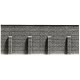 Retaining Wall -- Stützmauer -- HO 668x125 mm Noch 58057