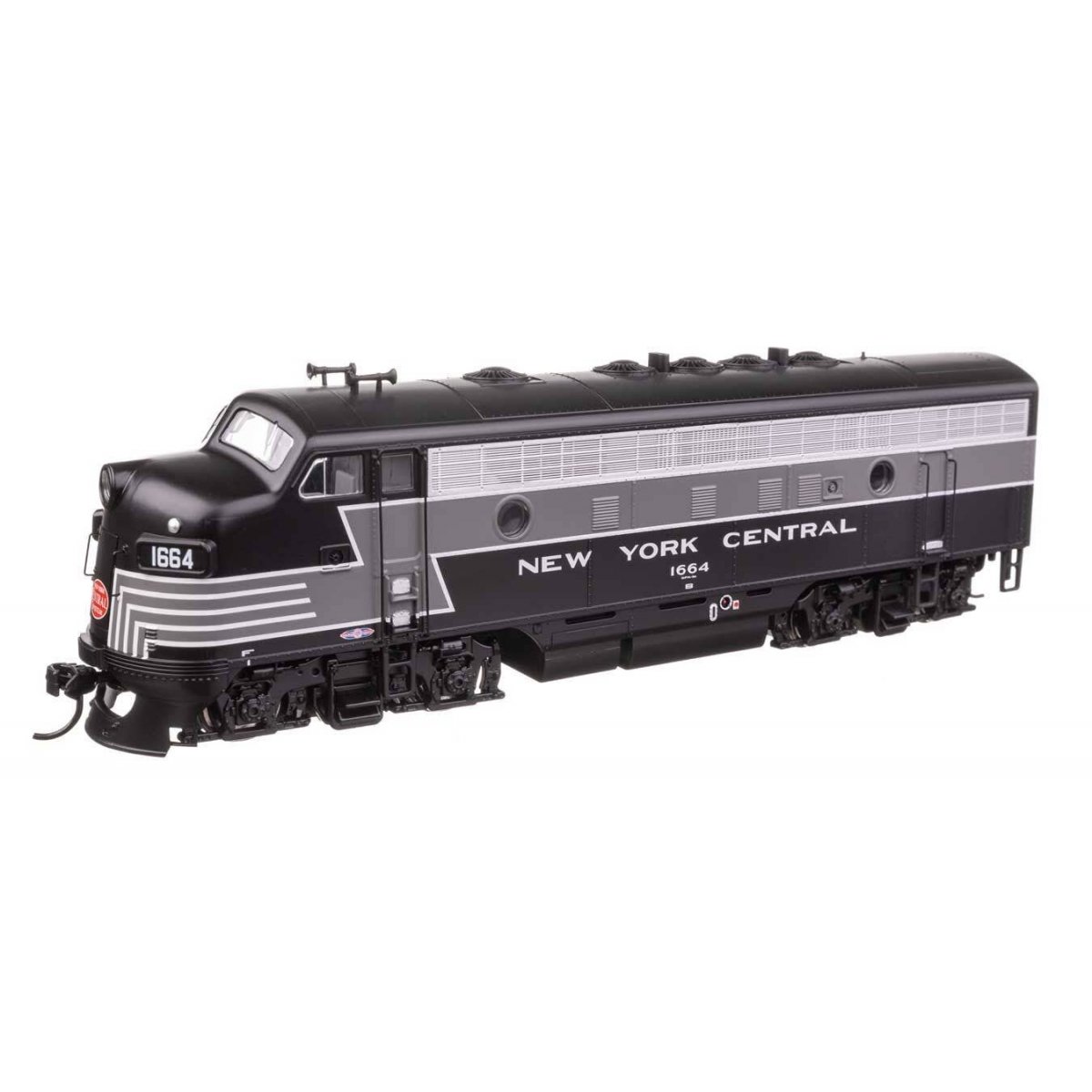 EMD F7 A - ESU Sound and DCC -- New York Central 1664, HO, WalthersMainline 21412