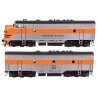 EMD F7 A-B Set - ESU Sound and DCC -- Western Pacific 917A/917B, HO, WalthersMainline 21419