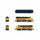 EMD GP35 Low Nose - Sound and DCC - Paragon4(TM) -- Chessie System B&O 3551 (yellow, blue, vermillion), HO, Broadway Limited Imp