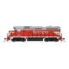 EMD GP30 Low Nose - Standard DC - Stealth -- Chicago, Burlington & Quincy 974 (Chinese Red, gray, white), HO, Broadway Limited I
