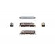 EMD F3A - Sound and DCC - Paragon4(TM) -- Delaware, Lackawanna & Western 664 (Restored, gray, maroon, yellow), N, Broadway Limit