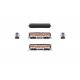 EMD F7 A-Unpowered B Set - Sound and DCC - Paragon4(TM) -- Western Pacific 913-A, 914-C (silver, orange, black), N, Broadway Lim