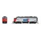 EMD F7A - Standard DC - Stealth -- Amtrak 105 (Phase I, silver, red, blue, black, Arrow Logo), N, Broadway Limited Imports 9275
