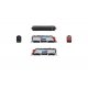 EMD F7A - Standard DC - Stealth -- Amtrak 105 (Phase I, silver, red, blue, black, Arrow Logo), N, Broadway Limited Imports 9275