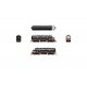 EMD F7A - Sound and DCC - Paragon4(TM) -- Cotton Belt SSW 931 (Black Widow, black, red), N, Broadway Limited Imports 9251