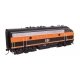 EMD F7A - Standard DC w/WalthersTrack Code 83 Flex Track 5-Pack -- Bessemer & Lake Erie 717A, HO, Walthers 11402