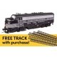 EMD F7A - ESU Sound and DCC w/WalthersTrack Code 83 Flex Track 5-Pack -- New York Central 1664, HO, Walthers 21412