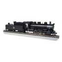 USRA 0-6-0 - Sound and DCC -- Central Railroad of New Jersey 115 (black, graphite, yellow Liberty Logo), HO, Bachmann Industries