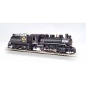 USRA 0-6-0 Switcher with Vanderbilt Tender - Standard DC -- Erie 116 (black, graphite), HO, Bachmann Industries 50712