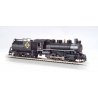 USRA 0-6-0 Switcher with Vanderbilt Tender - Standard DC -- Erie 116 (black, graphite), HO, Bachmann Industries 50712