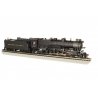 K4 4-6-2 Pacific - WowSound(R) and DCC - Spectrum(R) -- Pennsylvania Railroad 612 (Post-War, Modern Pilot, black, graphite), HO,