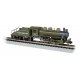 USRA 0-6-0 Switcher with Slope-Back Tender - Standard DC -- Baldwin Locomotive Works 26 (olive, graphite), N, Bachmann Industrie