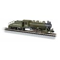 USRA 0-6-0 Switcher with Slope-Back Tender - Standard DC -- Baldwin Locomotive Works 26 (olive, graphite), N, Bachmann Industrie