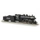 2-8-0 Consolidation - Sound and DCC - Sound Value -- Santa Fe 2525 (black), HO, Bachmann Industries 57910