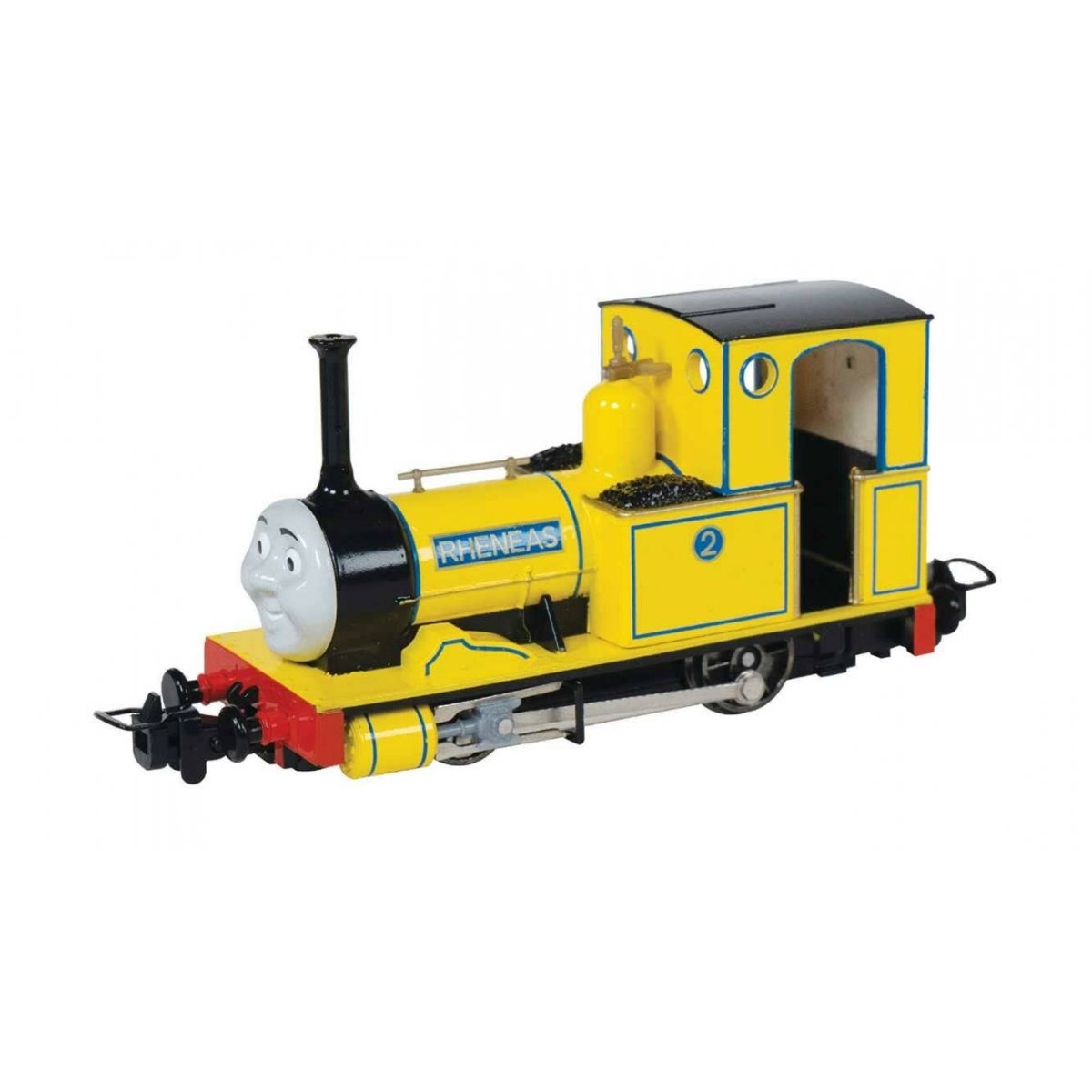 Narrow Gauge 0-4-2T - Standard DC - Thomas & Friends(TM) -- Rheneas (yellow), HOn30, Bachmann Industries 58605