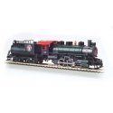 USRA 0-6-0 with Vanderbilt Tender - Standard DC with Smoke -- Great Northern 53 (green, black, graphite, Tuscan), HO, Bachmann I