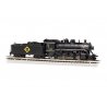 Baldwin 2-8-0 Consolidation - Standard DC -- Erie 1679 (black, graphite, yellow), N, Bachmann Industries 54152