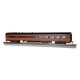 85′ Smooth-Side Diner - Ready to Run -- Pennsylvania Railroad 4420 (Fleet of Modernism red, Tuscan, black), HO, Bachmann Indus