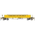 Wood Gondola-Style Excursion Car - Ready to Run - Spectrum(R) -- Durango & Silverton (yellow), On30, Bachmann Industries 26032