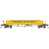 Wood Gondola-Style Excursion Car - Ready to Run - Spectrum(R) -- Durango & Silverton (yellow), On30, Bachmann Industries 26032