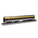 Siemens Venture Coach - VIA Version - Ready to Run -- VIA Rail Canada 2700 (gray, black, yellow), HO, Bachmann Industries 74508
