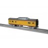 13` Streamlined Vista Dome - 3-Rail - Ready to Run -- Union Pacific `Star Dust` (Armour Yellow, gray, red), O, Lionel 2427870