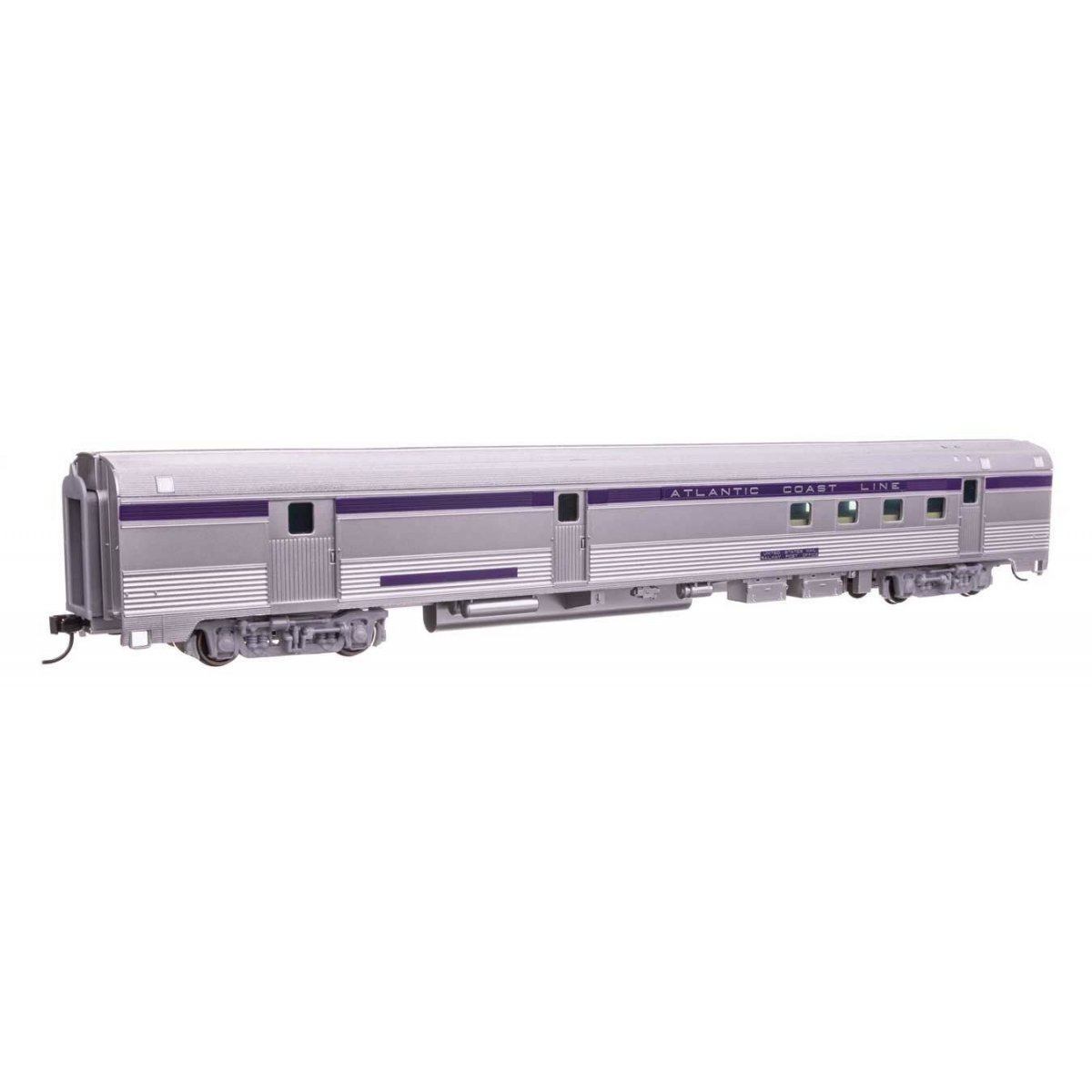 85′ Budd Baggage-Railway Post Office - Ready To Run -- Atlantic Coast Line, HO, WalthersMainline 30320