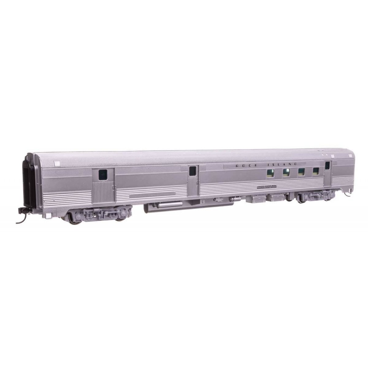 85′ Budd Baggage-Railway Post Office - Ready To Run -- Rock Island, HO, WalthersMainline 30321