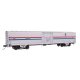 60′ Thrall Material Handling Car MHC-2 - Ready To Run -- Amtrak Phase III w/US Mail Logo 1530, HO, WalthersMainline 31104