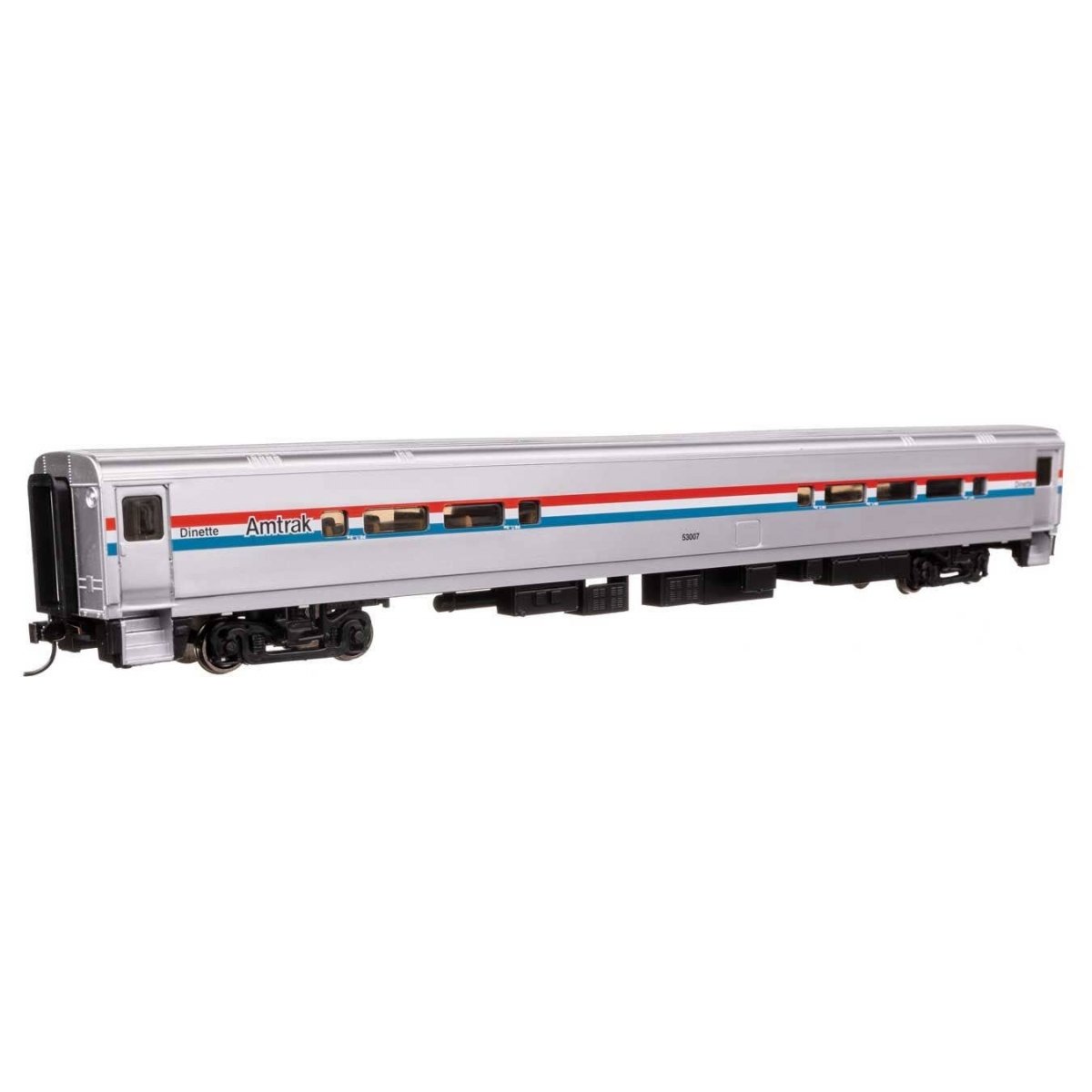 85′ Horizon Cafe/Club Food Service Car - Ready to Run -- Amtrak(R) Phase III 53007, HO, WalthersMainline 31056