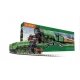 Flying Scotsman Train Set - Standard DC -- Locomotive, 3 Cars, Track Oval, Power Pack and Midimat Layout Mat, HO, Rivarossi R125