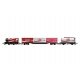 Summer Coca-Cola(R) Train Set - Standard DC -- 0-4-0T, 2 Cars, 3 Containers, Track Circle, Power Pack, HO, Rivarossi R1276