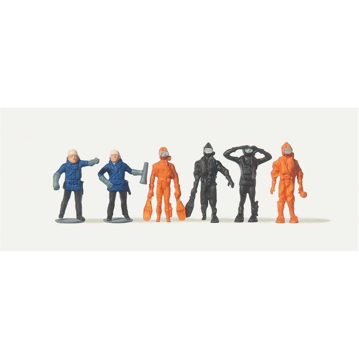 Fire Department Rescue Divers - Economy Series -- pkg(6), HO, Merten 215012