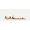 Sun Bathers -- pkg(6), HO, Merten 210954