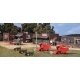 DPM Gold Kits -- Olsen Feeds & Larsen`s Implement - 16 x 9` 40.6 x 22.9cm, N, Design Preservation Models 66100
