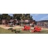 DPM Gold Kits -- Olsen Feeds & Larsen`s Implement - 16 x 9` 40.6 x 22.9cm, N, Design Preservation Models 66100