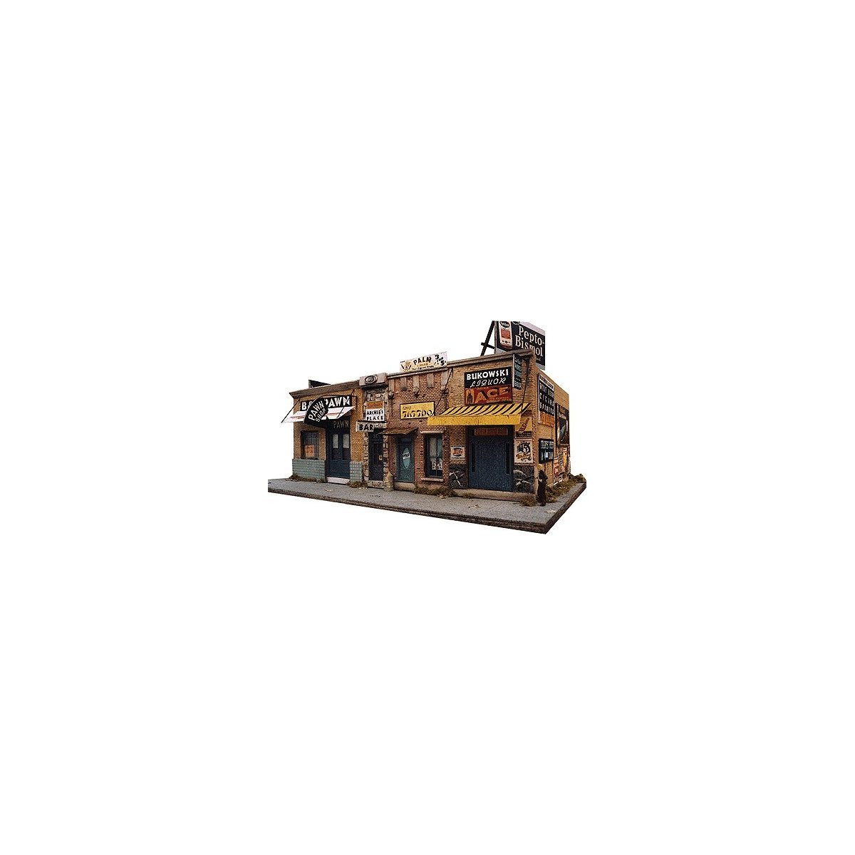 Addams Avenue - Part One -- Kit - 5 x 9′ 12.7 x 22.5cm, HO, Downtown Deco 1000