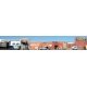 Downtown Alleyway Flat Background Structure -- Cast Hydrocal Kit with Details - Length: 30′ 76.2cm, HO, Downtown Deco 1066