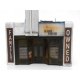 Von Eerie′s Restaurant -- Cast-Hydrocal Kit, HO, Downtown Deco 1070