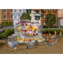 Fahrgeschaft Crazy Clown Carnival Ride -- Motorized Kit - Ride: 4-1/16 x 3-3/4 x 2-1/2′ 10.5 x 9.6 x 6.3cm, HO, Faller Gmbh 14