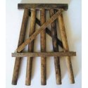 Wood Trestle Bents - Assembled -- Small - 3′ 7.6cm Tall pkg(5), HO, Grand Central Scenery TB1