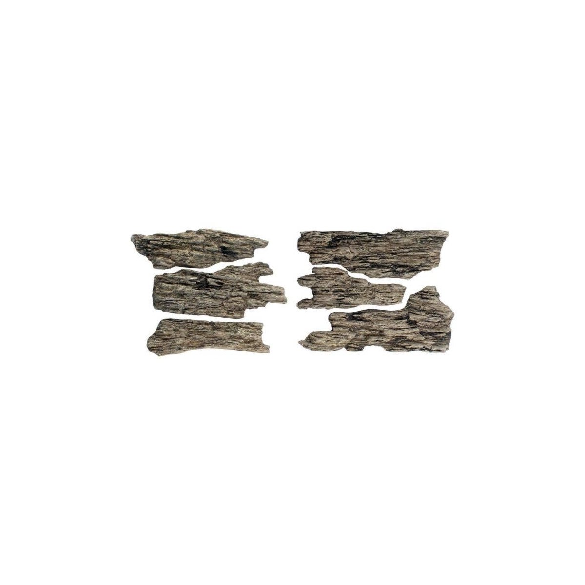 Shelf Rocks - Ready Rocks -- 4 Pieces, All Scales, Woodland Scenics 1136