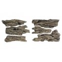 Shelf Rocks - Ready Rocks -- 4 Pieces, All Scales, Woodland Scenics 1136