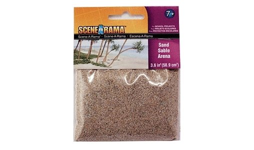 Scene-A-Rama(R) - 2oz 56.7g -- Sand, All Scales, Woodland Scenics 4189