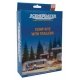 Camp Site with Two Trailers - Kit -- Two Camping Trailers, Signs & Accessories, HO, Walthers SceneMaster 2902