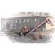 Old-Time Coal Conveyor 3-Pack -- Kit, HO, Walthers Cornerstone 3520