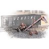 Old-Time Coal Conveyor 3-Pack -- Kit, HO, Walthers Cornerstone 3520