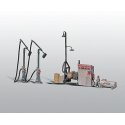 Diesel Fuel Facility - Scenic Details(R) -- Unpainted - Kit, HO, Woodland Scenics 232