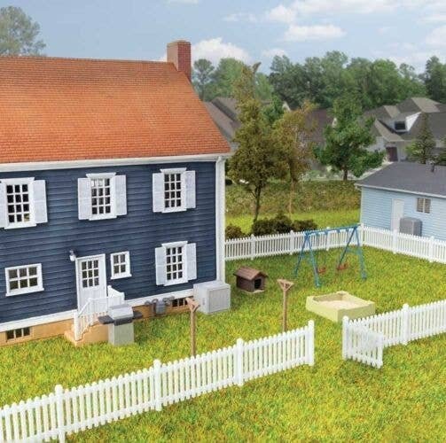 Backyard Detail Set -- Kit, HO, Walthers SceneMaster 4200